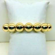 0503118900 - PULSEIRA BOLA DE ABS 14MM<br>QTDE PCT: 4 PC - VAL PCT: R$ 29,20 - PESO UNIT: 20,500g