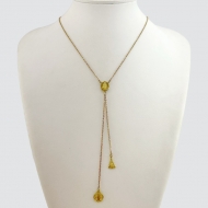 0304163300 - GARGANTILHA RELIGIOSA 45CM MAIS EXTENSOR<br>QTDE PCT: 5 PC - VAL PCT: R$ 29,45 - PESO UNIT: 3,600g