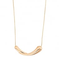1304139200 - GARGANTILHA COM PINGENTE DE GOTAS<br>QTDE PCT: 1 PC - VAL PCT: R$ 17,74 - PESO UNIT: 3,960g