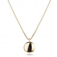 2404018000 - CHOKER COM PINGENTE REDONDO<br>QTDE PCT: 3 PC - VAL PCT: R$ 29,37 - PESO UNIT: 3,100g