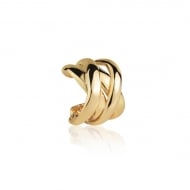 2400031200 - PIERCING EM X LISO<br>QTDE PCT: 3 PC - VAL PCT: R$ 19,47 - PESO UNIT: 3,240g