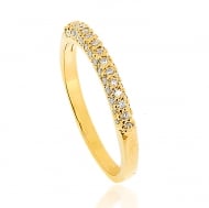 0502743500 - ANEL ZIRCONIA<br>QTDE PCT: 3 PC - VAL PCT: R$ 33,78 - PESO UNIT: 1,300g