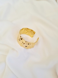 1803088600 - BRACELETE COM DETALHES  2,5CM<br>QTDE PCT: 1 PC - VAL PCT: R$ 22,00 - PESO UNIT: 18,200g