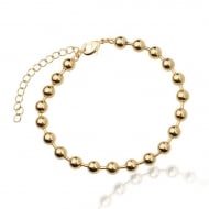 2403001500 - PULSEIRA CORRENTE BOLAS<br>QTDE PCT: 3 PC - VAL PCT: R$ 17,16 - PESO UNIT: 6,700g