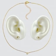 0308008300 - CONJUNTO ZIRCONIA 4MM<br>QTDE PCT: 5 PC - VAL PCT: R$ 32,25 - PESO UNIT: 2,400g