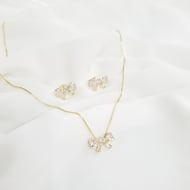 0608208300 - CONJUNTO LAO EM ZIRCONIA 45CM<br>QTDE PCT: 3 PC - VAL PCT: R$ 41,40 - PESO UNIT: 6,200g
