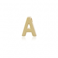 0201198900 - INICIAL LETRA A LISA PASSANTE<br>QTDE PCT: 5 PC - VAL PCT: R$ 17,50 - PESO UNIT: 0,800g