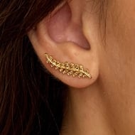 2300033400 - BRINCO GALHO EAR CUFF<br>QTDE PCT: 5 PAR - VAL PCT: R$ 21,00 - PESO UNIT: 1,400g