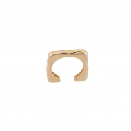 1302548800 - ANEL ORGNICA FORMATO QUADRADO<br>QTDE PCT: 2 PC - VAL PCT: R$ 25,12 - PESO UNIT: 4,650g