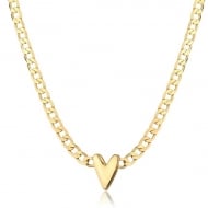 2404022500 - COLAR CORRENTE CARTIE CORAO SOLDADO<br>QTDE PCT: 3 PC - VAL PCT: R$ 52,47 - PESO UNIT: 13,500g