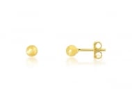 0100220500 - BOLA ABS LISA 4MM<br>QTDE PCT: 10 PAR - VAL PCT: R$ 7,10 - PESO UNIT: 0,440g