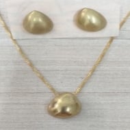 2408000800 - CONJUNTO OVINHO LISO<br>QTDE PCT: 3 PC - VAL PCT: R$ 45,54 - PESO UNIT: 7,300g