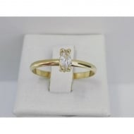 0502803500 - ANEL PEDRA ZIRCONIA NAVETE<br>QTDE PCT: 6 PC - VAL PCT: R$ 22,80 - PESO UNIT: 1,100g