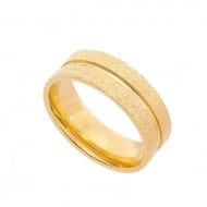 0502775700 - ALIANA COM FILETE NO MEIO 7MM<br>QTDE PCT: 30 PC - VAL PCT: R$ 129,30 - PESO UNIT: 4,000g
