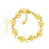 0503047500 - PULSEIRA BOLA ABS LISA<br>QTDE PCT: 5 PC - VAL PCT: R$ 34,70 - PESO UNIT: 9,700g