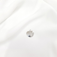 0601095200 - PINGENTE AO INOX CORAAO COM ESP SANTO<br>QTDE PCT: 5 PC - VAL PCT: R$ 21,50 - PESO UNIT: 1,100g