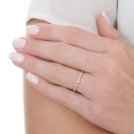 1902027300 - ANEL DE LETRA S COM PEDRAS DE ZIRCONIA NA LATERAL<br>QTDE PCT: 3 PC - VAL PCT: R$ 16,23 - PESO UNIT: 1,000g