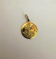 1601652500 - PINGENTE N.S.FATIMA 20MM<br>QTDE PCT: 5 PC - VAL PCT: R$ 18,00 - PESO UNIT: 2,660g