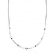 2404027300 - CHOKER CORRENTE FITA COM PONTO DE LUZ<br>QTDE PCT: 3 PC - VAL PCT: R$ 92,07 - PESO UNIT: 7,900g