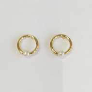 0100224800 - BRINCO AROA 10MM COM PROLA 3MM<br>QTDE PCT: 10 PAR - VAL PCT: R$ 17,50 - PESO UNIT: 0,910g