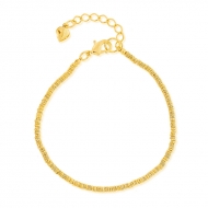 0504044900 - COLAR DE ARGOLINHA 40CM<br>QTDE PCT: 3 PC - VAL PCT: R$ 47,22 - PESO UNIT: 12,100g