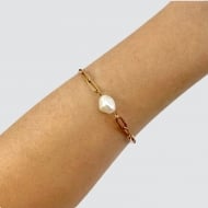 0303066300 - PULSEIRA PEROLA AMASSADA CASTROADA<br>QTDE PCT: 5 PC - VAL PCT: R$ 20,75 - PESO UNIT: 5,000g