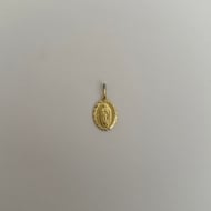1601653800 - PINGENTE N@ S@ GUADALUPE 18M<br>QTDE PCT: 5 PC - VAL PCT: R$ 15,60 - PESO UNIT: 1,480g