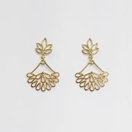 0100234400 - BRINCO LEQUE DE GOTAS<br>QTDE PCT: 5 PAR - VAL PCT: R$ 19,00 - PESO UNIT: 1,650g