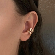 0300496300 - PIERCING CONCH TRES MODELOS<br>QTDE PCT: 5 PC - VAL PCT: R$ 24,75 - PESO UNIT: 1,900g