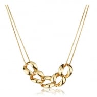 2404027500 - COLAR ACESSORIOS DE ELOS<br>QTDE PCT: 3 PC - VAL PCT: R$ 88,77 - PESO UNIT: 11,600g