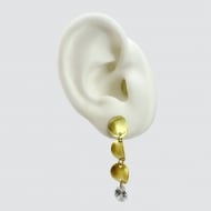 0300496000 - BRINCO 3 CHAPAS ZIRCONIA GOTA 10 X 7<br>QTDE PCT: 5 PAR - VAL PCT: R$ 19,90 - PESO UNIT: 2,000g
