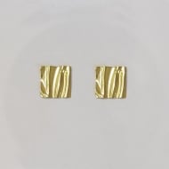 0100221900 - BRINCO QUADRADO ONDAS<br>QTDE PCT: 10 PAR - VAL PCT: R$ 23,90 - PESO UNIT: 2,100g