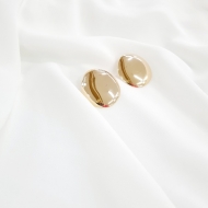 1800060100 - BRINCO OVAL  2,5CM X 3,5CM<br>QTDE PCT: 5 PAR - VAL PCT: R$ 29,50 - PESO UNIT: 4,600g