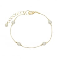 0103006900 - PULSEIRA DELICADEZA DE PEROLAS 5MM<br>QTDE PCT: 3 PC - VAL PCT: R$ 15,27 - PESO UNIT: 2,040g