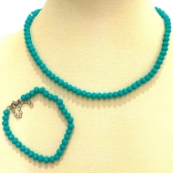0508006000 - CONJUNTO DE VIDRO FACETADO  DE 6MM<br>QTDE PCT: 1 PC - VAL PCT: R$ 43,10 - PESO UNIT: 27,800g