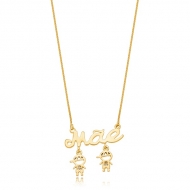 2404029500 - COLAR MAE 2 MENINOS<br>QTDE PCT: 3 PC - VAL PCT: R$ 62,37 - PESO UNIT: 4,000g