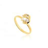 0102008000 - ANEL NOVELO DE PEROLA 6MM<br>QTDE PCT: 10 PC - VAL PCT: R$ 23,40 - PESO UNIT: 1,000g