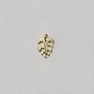 0101030500 - PINGENTE COSTELA DE ADO FOSCA<br>QTDE PCT: 5 PC - VAL PCT: R$ 9,65 - PESO UNIT: 0,550g