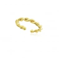 1700423700 - PIERCING FAKE FIO TORCIDO TAM. 11MM<br>QTDE PCT: 5 PS - VAL PCT: R$ 11,50 - PESO UNIT: 1,200g