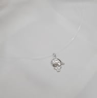0604276700 - GARGANTILHA FIO NYLON PING AO INOX MENINO 40CM<br>QTDE PCT: 5 PC - VAL PCT: R$ 24,95 - PESO UNIT: 0,800g