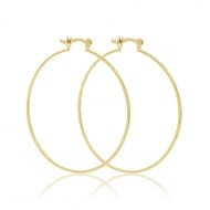1700167600 - ARGOLA FIO QUADRADO FINO TAM. 40MM<br>QTDE PCT: 5 PAR - VAL PCT: R$ 14,10 - PESO UNIT: 2,400g