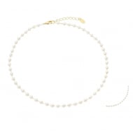 0504784100 - COLAR DE PEROLAS P CHOCKER<br>QTDE PCT: 4 PC - VAL PCT: R$ 34,40 - PESO UNIT: 3,500g