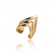 2400036000 - PIERCING FAKE TRIANGULO<br>QTDE PCT: 3 PAR - VAL PCT: R$ 19,47 - PESO UNIT: 1,900g
