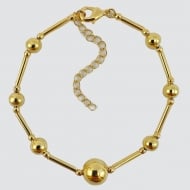 0303062000 - PULSEIRA BOLA 6 CANUTILHO DE 10MM<br>QTDE PCT: 5 PC - VAL PCT: R$ 35,50 - PESO UNIT: 4,300g