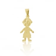 1701106600 - PINGENTE MENINO TAM 30MM<br>QTDE PCT: 5 PS - VAL PCT: R$ 7,00 - PESO UNIT: 0,500g