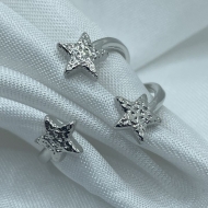 1402079300 - ANEL STARS<br>QTDE PCT: 6 PC - VAL PCT: R$ 34,80 - PESO UNIT: 2,200g
